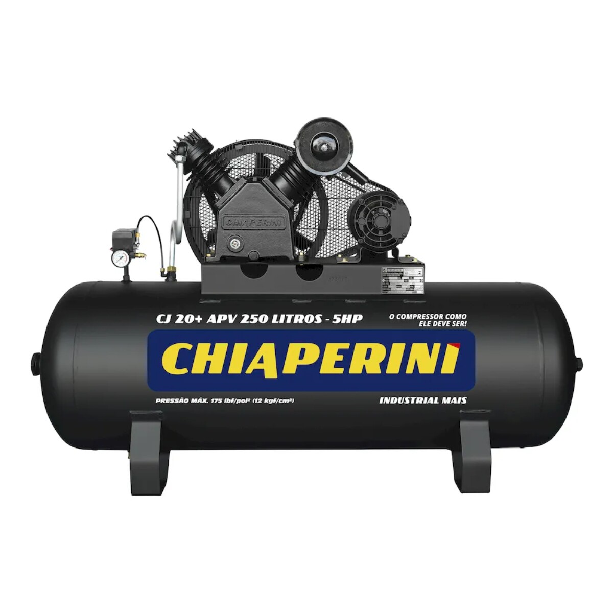 MccRc Canpur CP74E (美品) Motocompressor 7,6 Pés 21L 2HP 110V - CHIAPERINI-MC7.6/21L