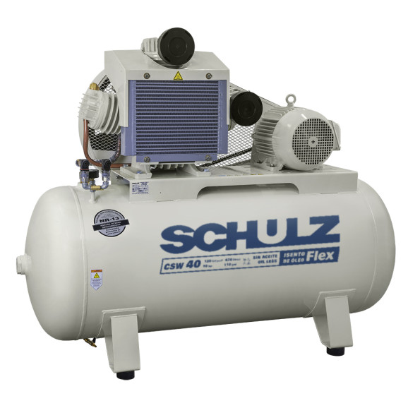 Compressor de Ar Schulz pratic Air csi 8,5 Pés 25 Litros 2 Cv Monofásico  220v