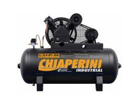 Compressor Chiaperini CJ 20+ APV 200 Litros 175 Libras 5 cv Trifásico