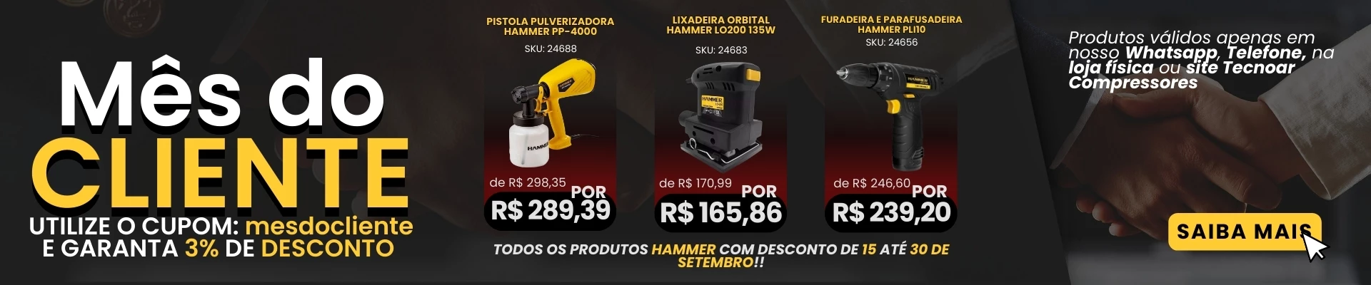 MES DO CONSUMIDOR HAMMER