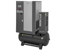Compressor Parafuso Schulz SRP4020E Lean Ts 350 Litros 20Hp 9Bar Trifásico 220V-1