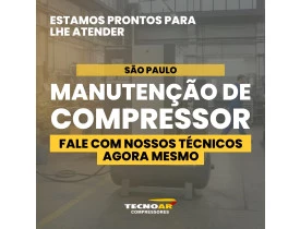 Manutenção de Compressor Parafuso São Paulo