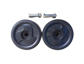 RODA-SCHULZ-CSA7.5-PRATIC-AIR-CSA8.230L-MSI8.5-SOMAR-SMI8.5-115MM-KIT C 2 RODAS + PARAFUSO