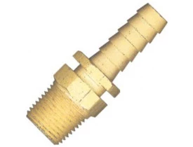 Espigão Lubefer 1/2 x 1/2 Rosca Macho Com Canal Trava