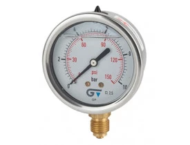 manometro-63mm-com-glicerina-genebre-400psi-aco-inox-rosca-1/4-polegada-bsp-1