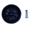 RODA-SCHULZ-CSA7.5-PRATIC-AIR-CSA8.230L-MSI8.5-SOMAR-SMI8.5-115MM-KIT C 2 RODAS + PARAFUSO