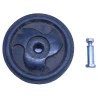 RODA-SCHULZ-CSA7.5-PRATIC-AIR-CSA8.230L-MSI8.5-SOMAR-SMI8.5-115MM-KIT C 2 RODAS + PARAFUSO